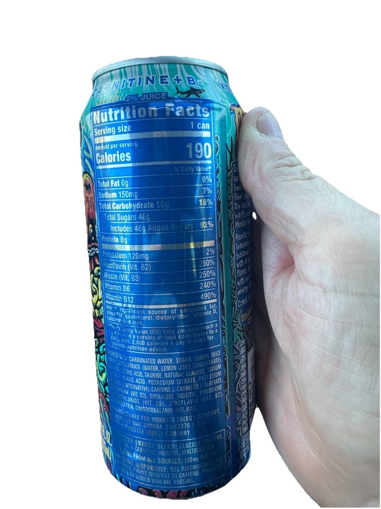 Monster Aussie Lemonade 1 Can