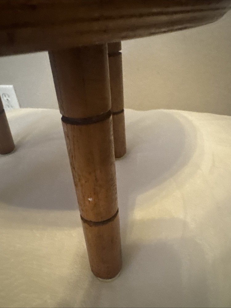 Vintage Milk Stool Solid Wood