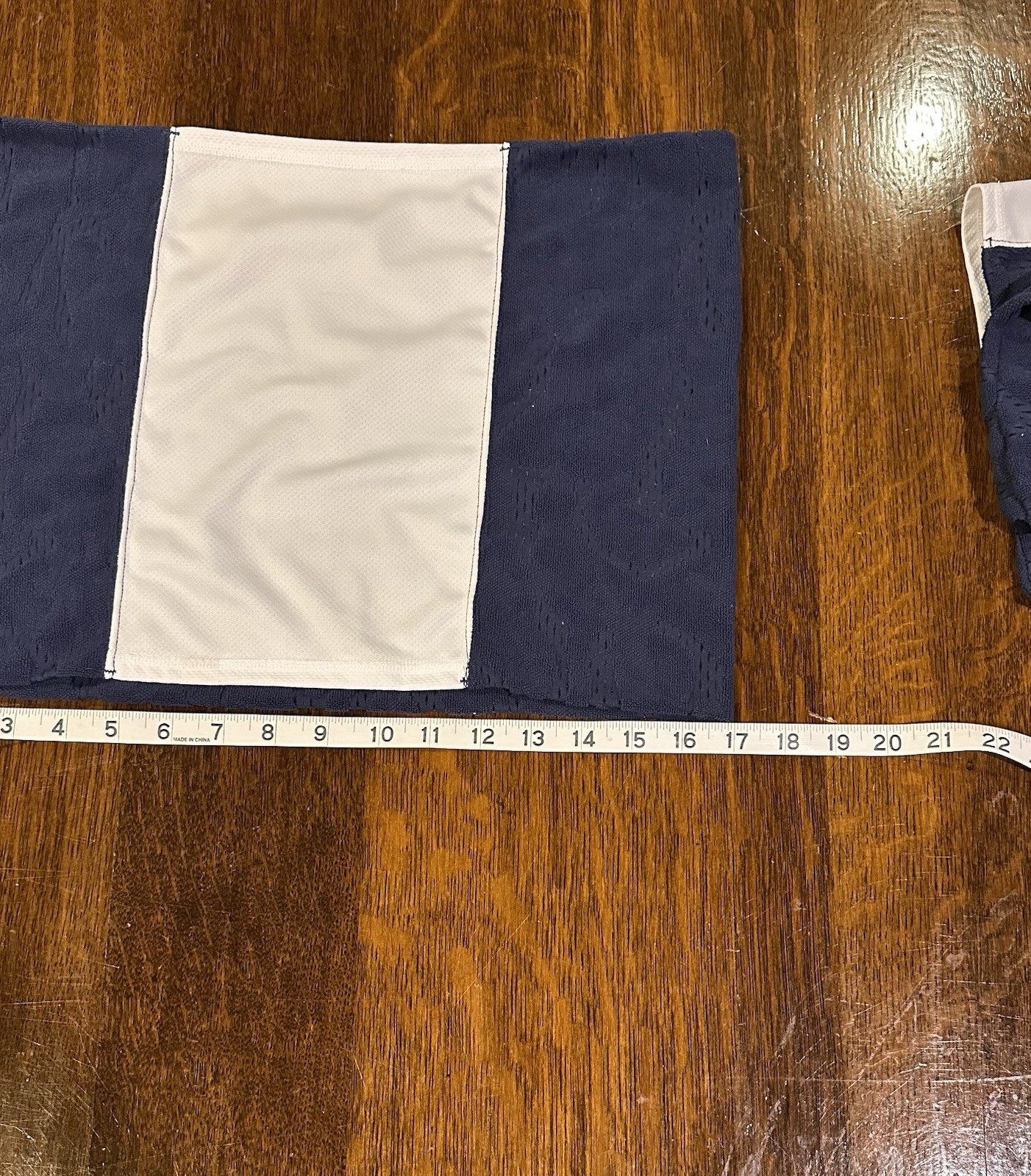 Nike Dri Fit Loop Infinity Cooling Towel Navy Blue/White Unisex OSFM Golf Gym 2x