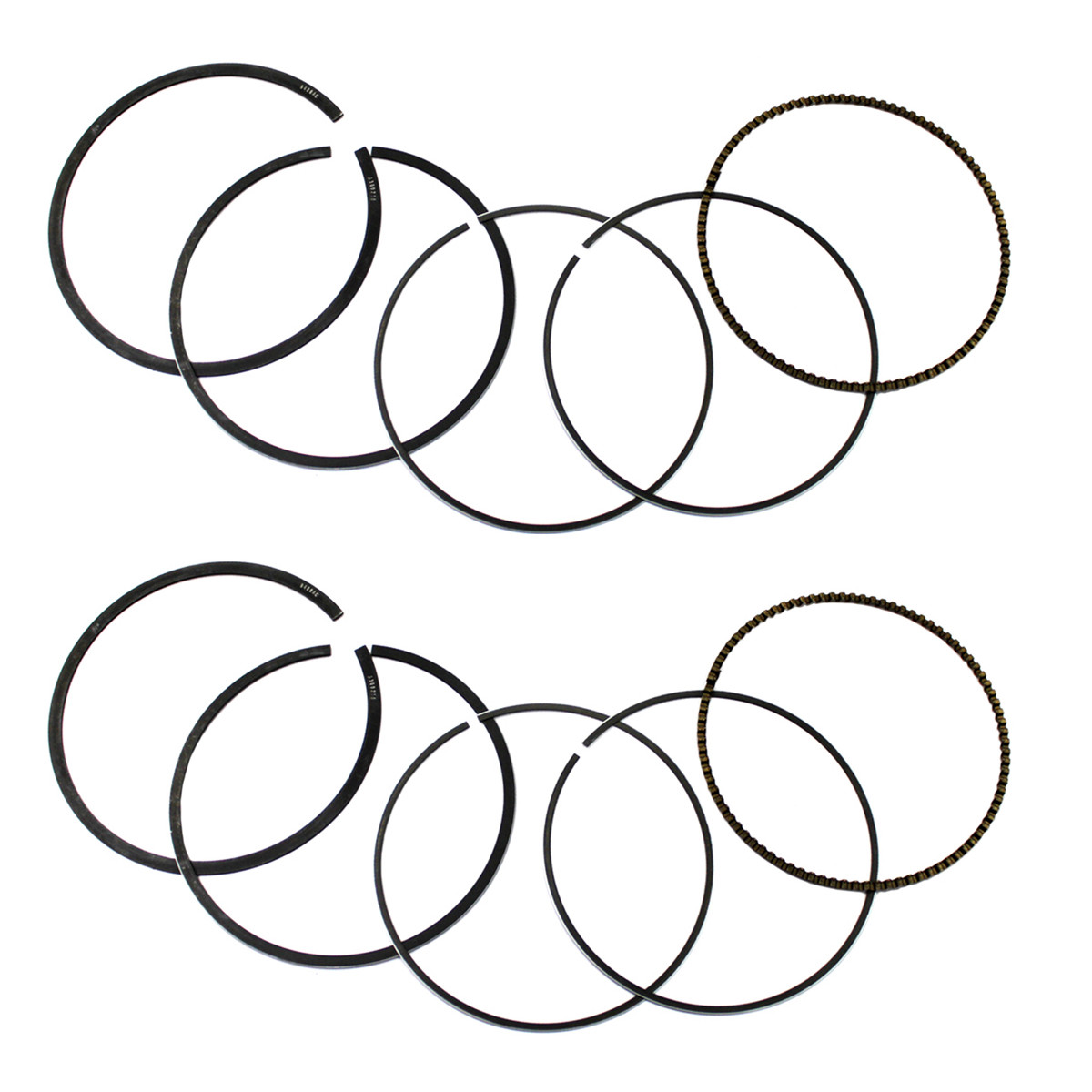 2 Sets of Namura Standard Bore Piston Rings for Polaris Many 900 & 1000 UTV 93mm