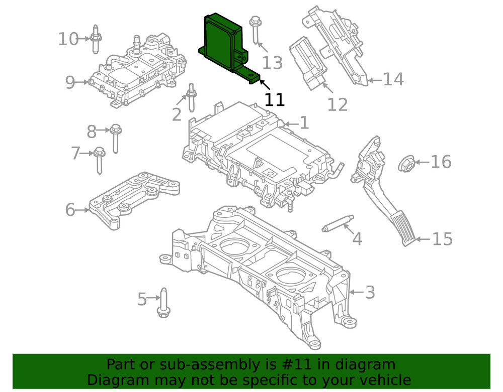 Genuine Ford Control Module LJ9Z-10B687-D