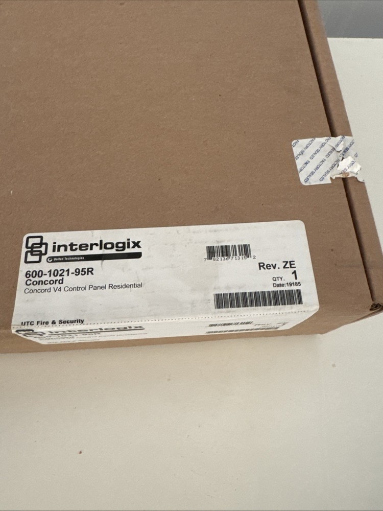 Interlogix GE Security UTC Concord 4 Control Panel Residential