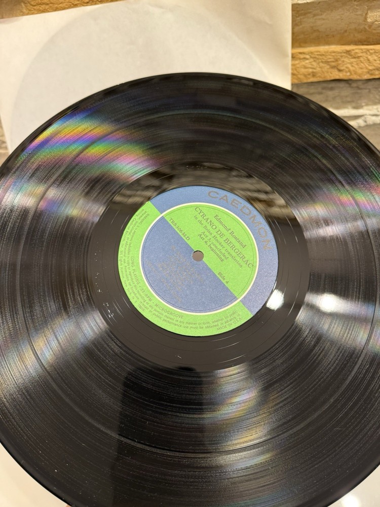 EDMOND ROSTAND CYRANO DE BERGERAC 3 LP
