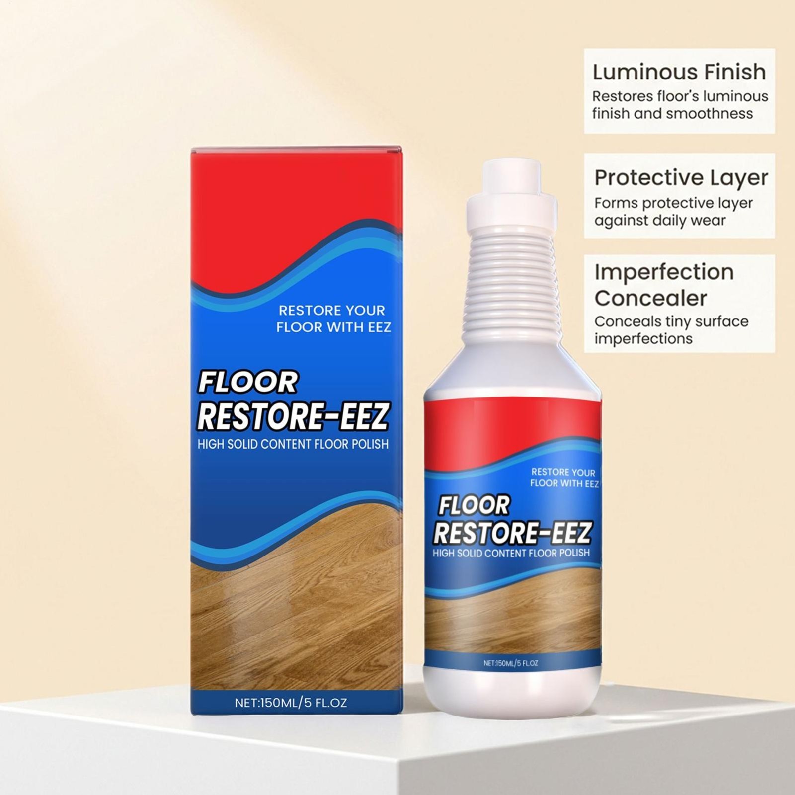 Clean-Eez Ultimate Floor Restorer & Polish - Revitalize And Shine Wood 150ml