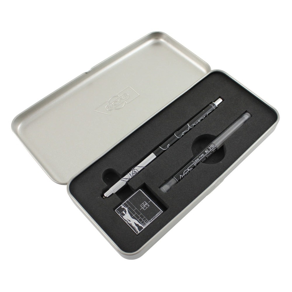 ACME "Ronchamp" Le Corbusier Pattern, Chrome Architect's Pencil
