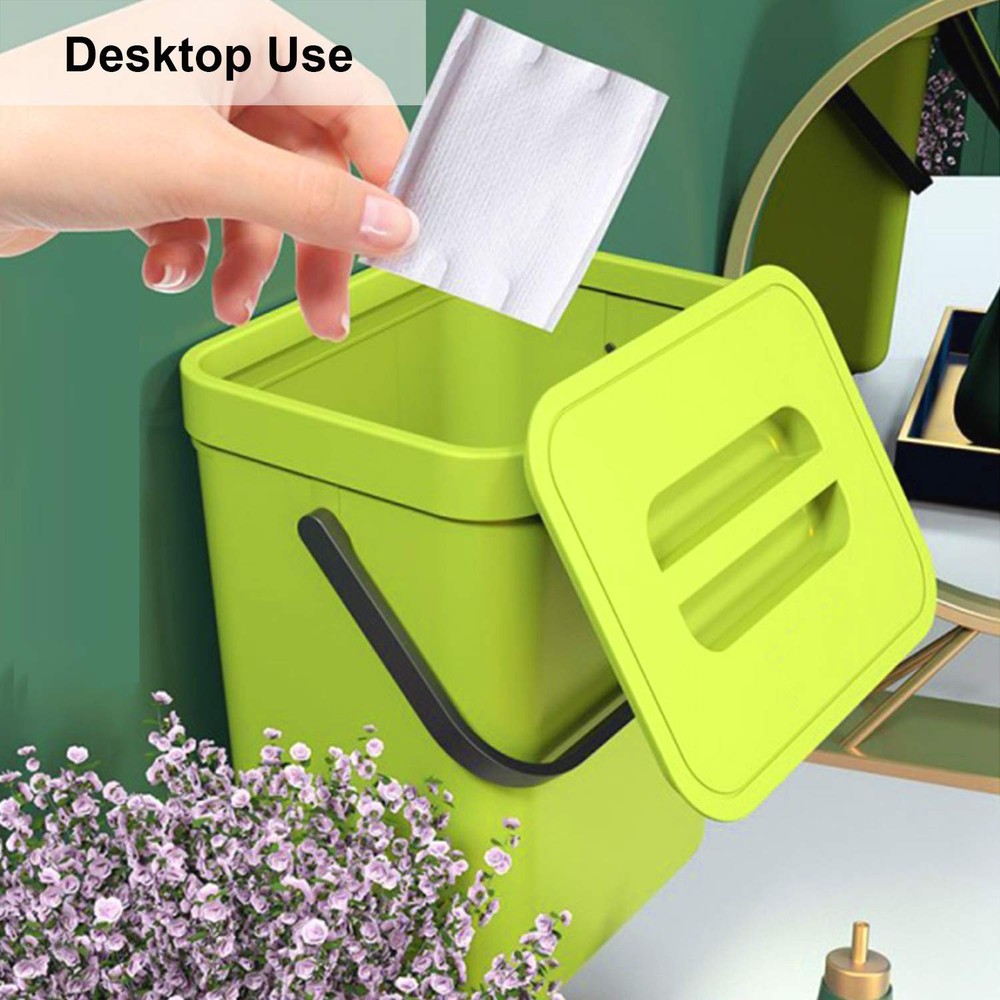 Eco-Friendly 3L Compost Bin - Lightweight, Odor-Sealing & Space-Efficient
