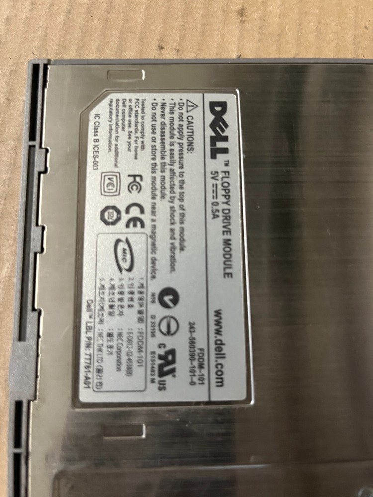 Dell, Floppy Drive Module, FDDM-101