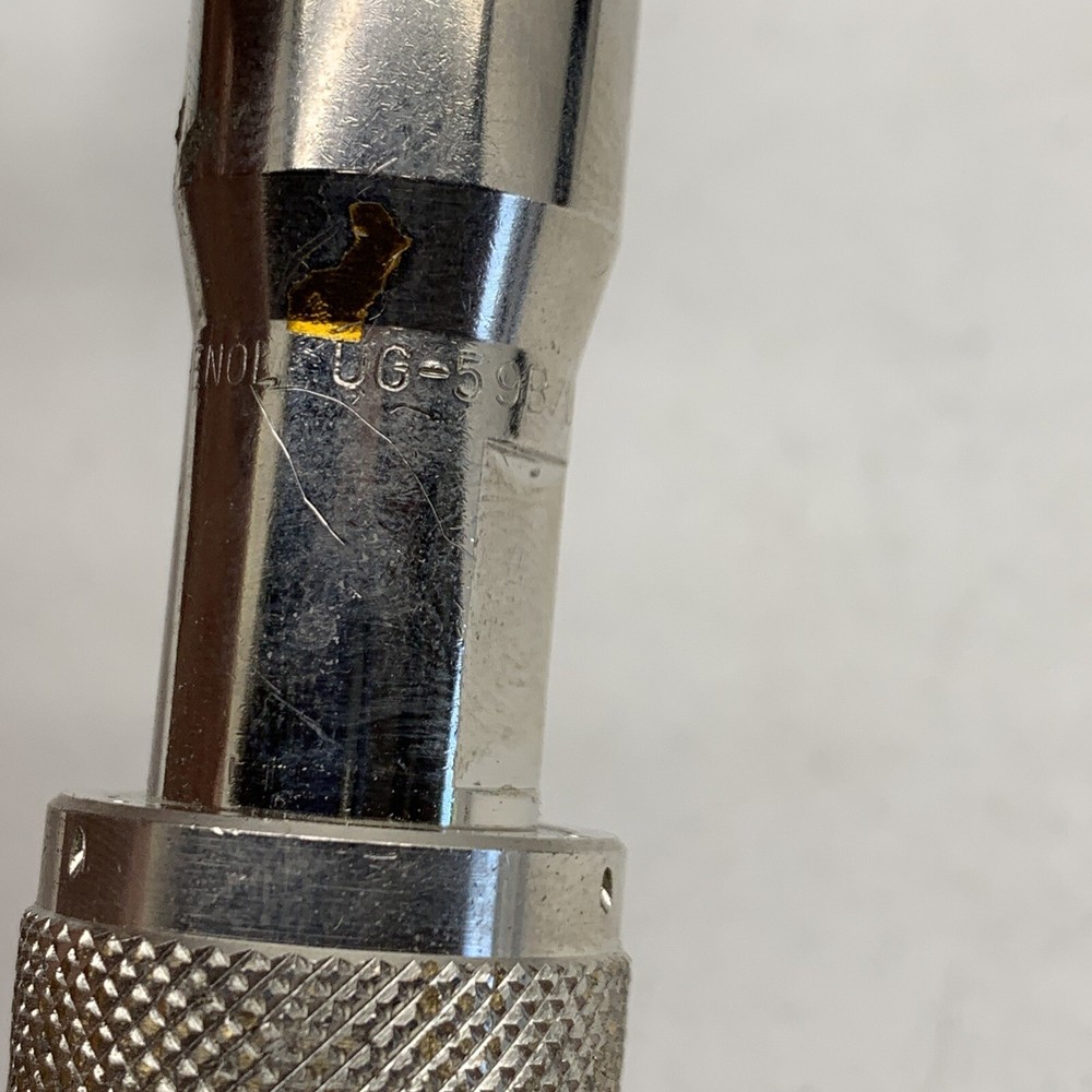 Amphenol UG-59B/U HN-Type Straight Clamp Plug, SHELL ONLY