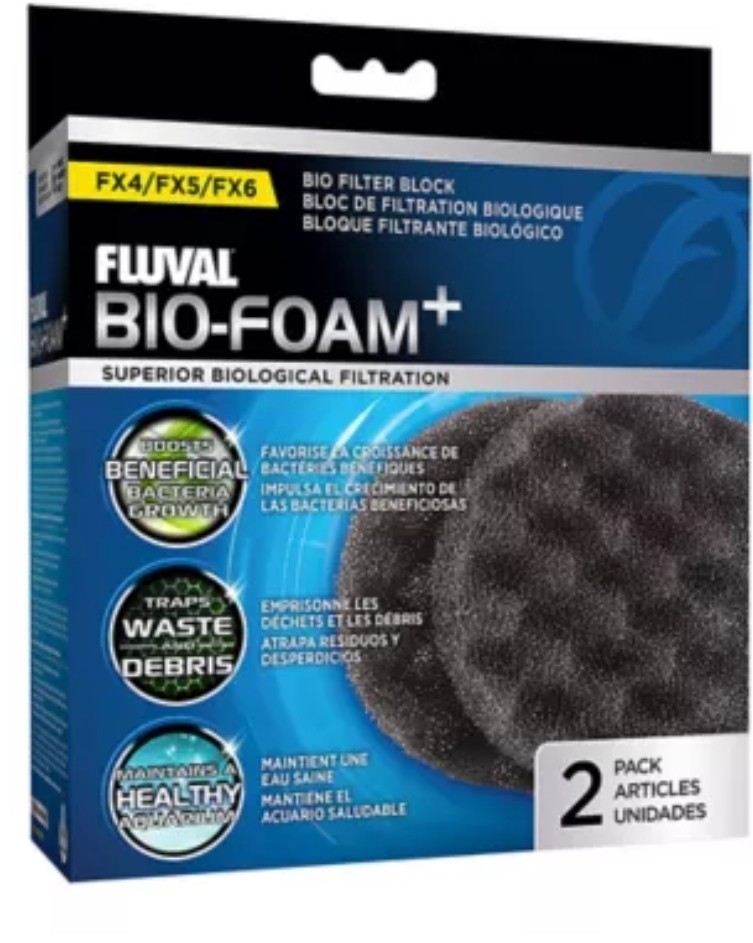 FLUVAL BIO-FOAM PLUS FILTER PADS - 2 PACK - A239