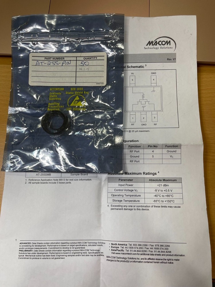 MACOM AT-255-PIN