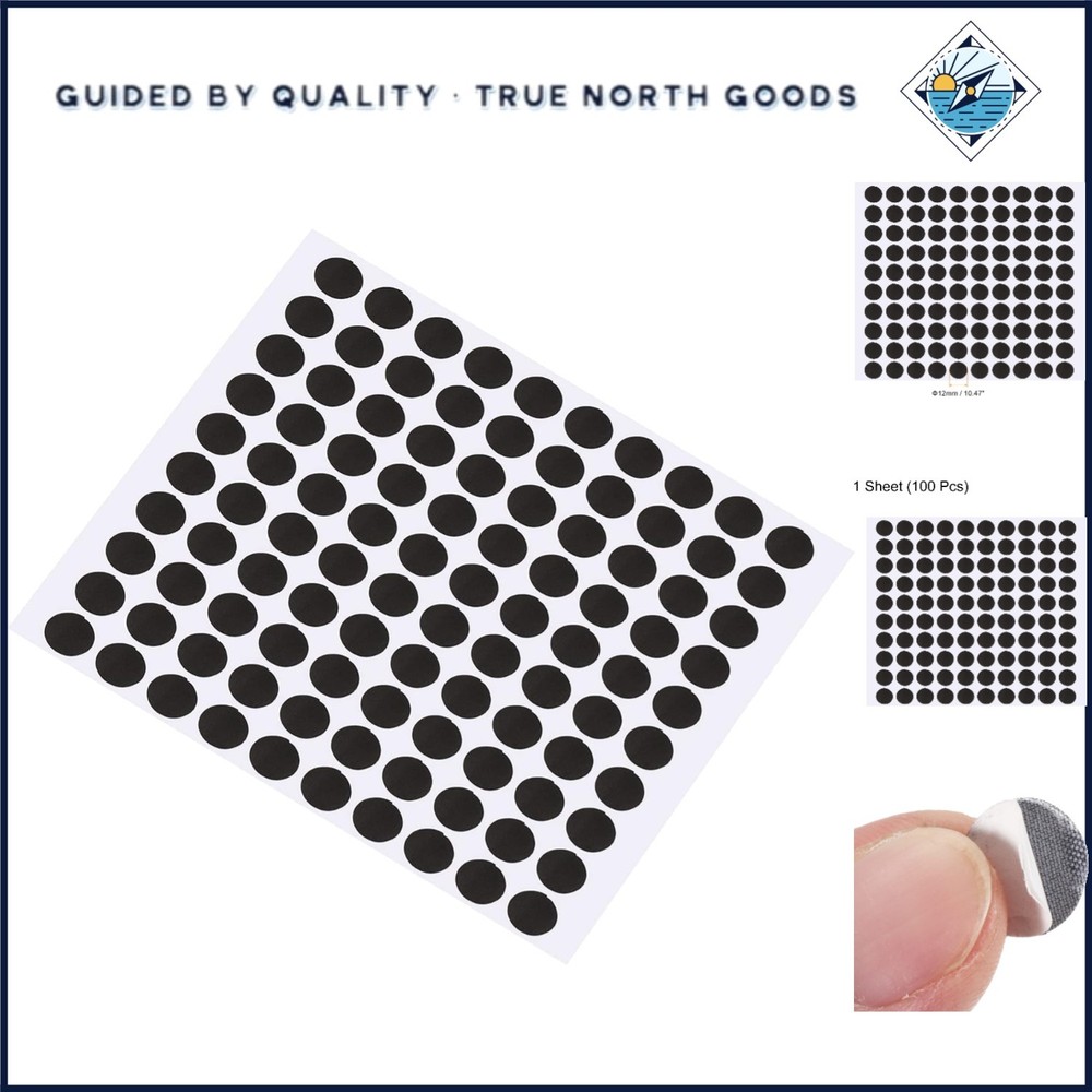 Pool Table Practice Stickers, 100 Self-Adhesive Dots for Accurate Positioning