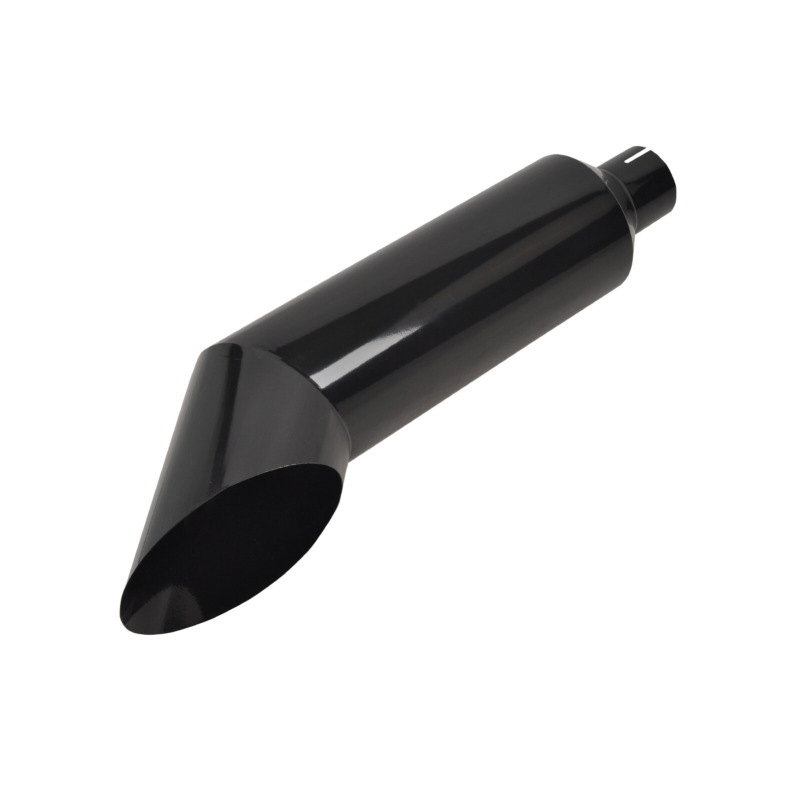 4''/5''Inlet 7''/8''Outlet 36"Long Miter Angle Cut Diesel Smoker Exhaust Stack