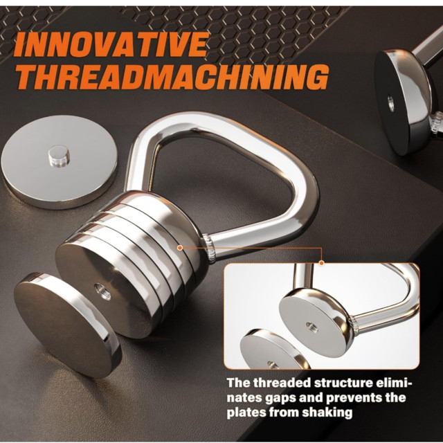 Adjustable Kettlebell Handle for Versatile Home Workouts, Perfect for Strength