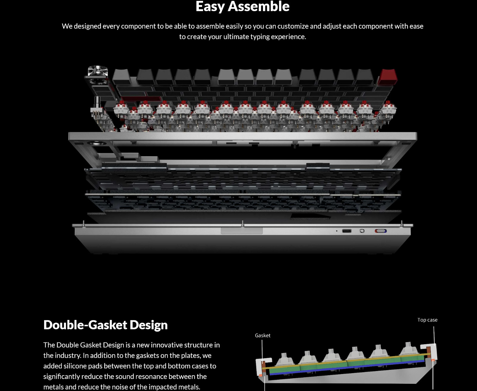 One Plus Keyboard 81 Pro Winter Bonfire Mechanical Tactile Dark Grey USB Type-C