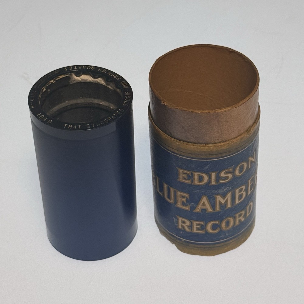 Vintage Edison Amberol Record