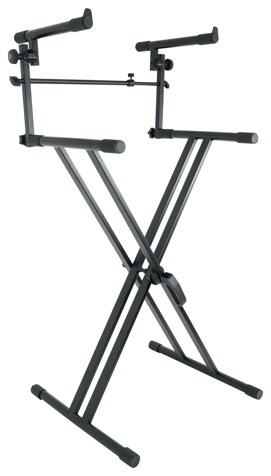 Rockville RKS42X X-Stand 2-Tier Keyboard Stand Fits Korg 2-Tierlogue 61