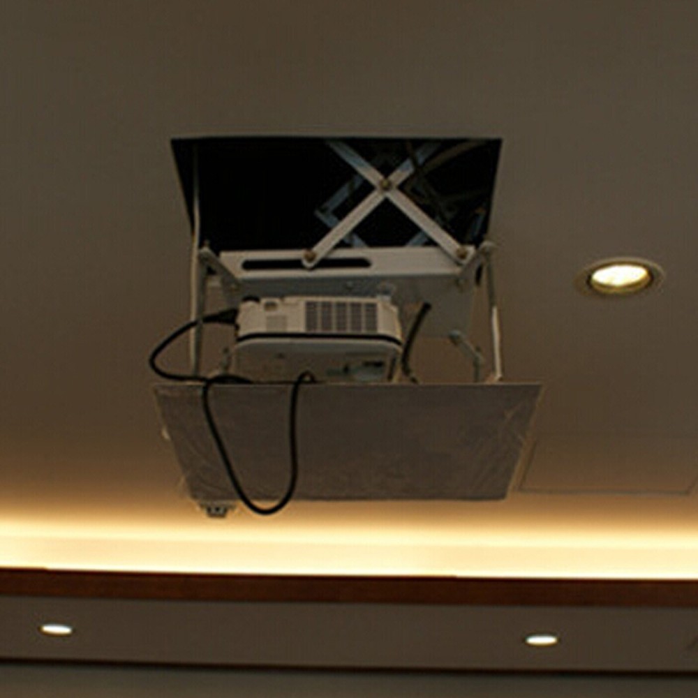 39in Electric Lift Ceiling Projector Bracket Motorized with Remote Control