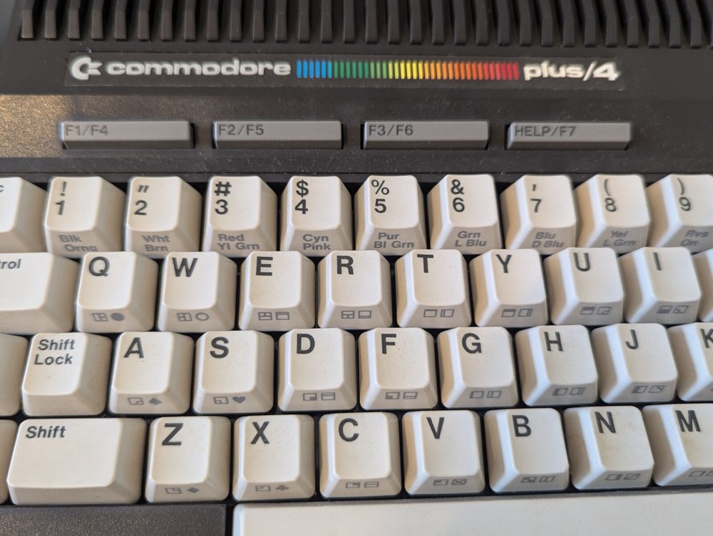 Used Vintage Commodore Plus/4 computer with Original box