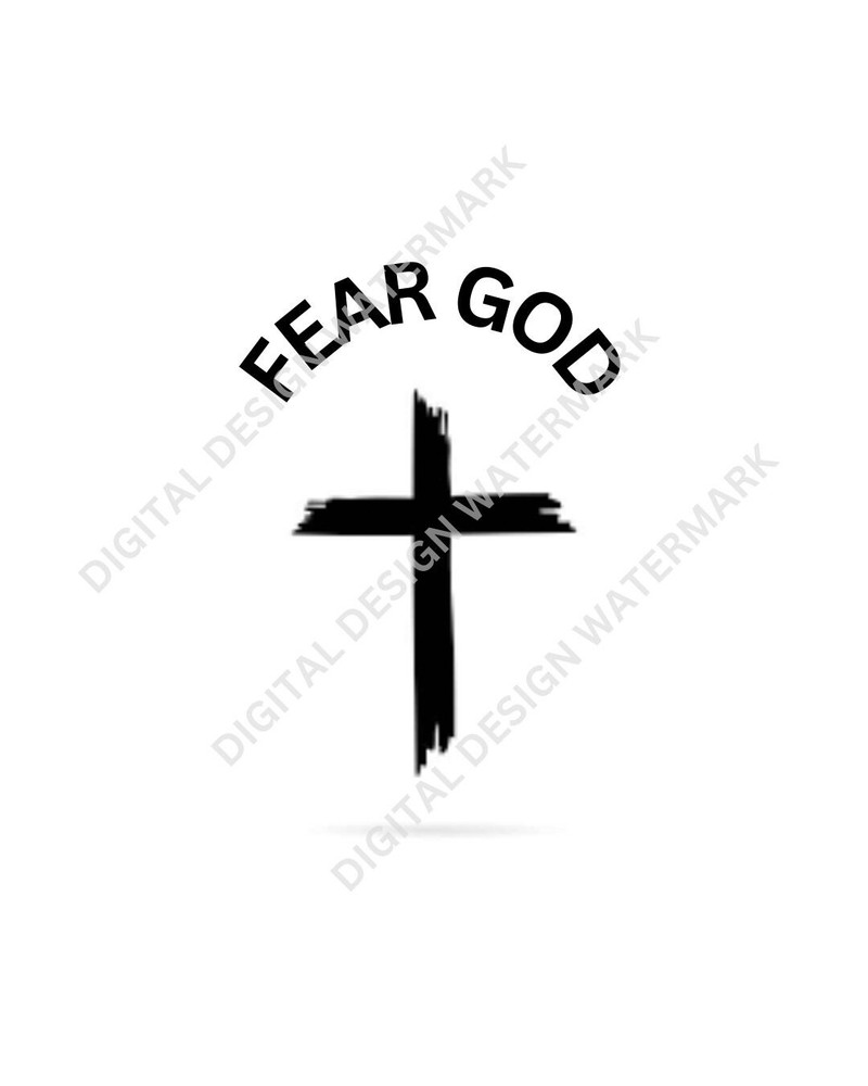 Fear God Cross - Logo Design