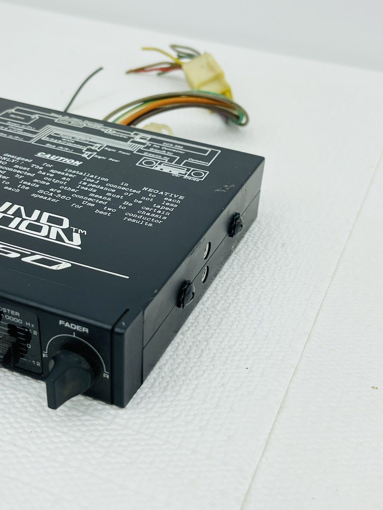 Sound Creation SCA-560 High Sensitivity Equalizer Booster UNTESTED