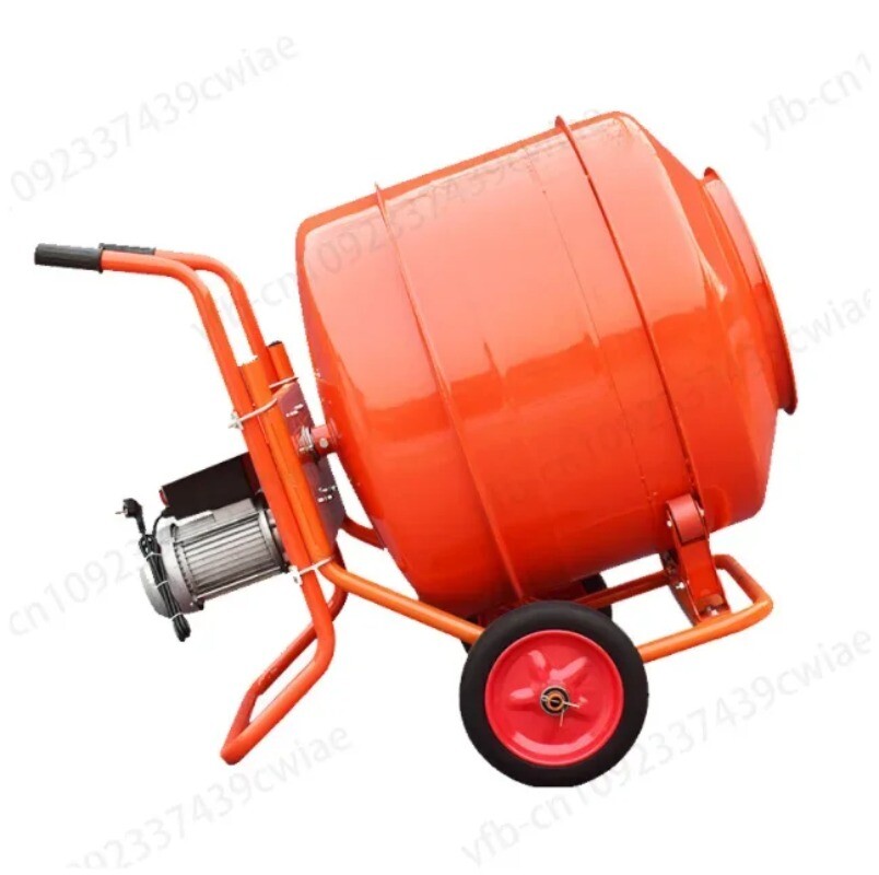 Large Capacity New Small Automatic Cement Concrete Mixer Machine 220V Feed Mixer