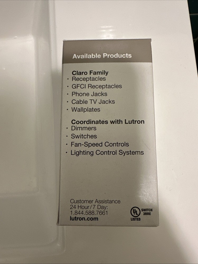 Lutron Claro General Purpose Switch CA-3ps-GR