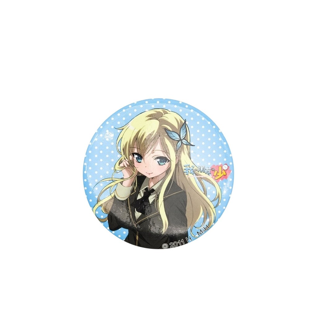 Haganai Sena Pinback Button Round