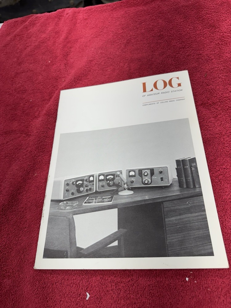 Original Collins Logbook