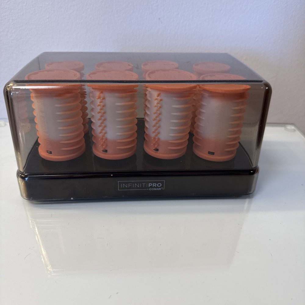 Conair InfinitiPro Hot Roller Set 8 Color Changing