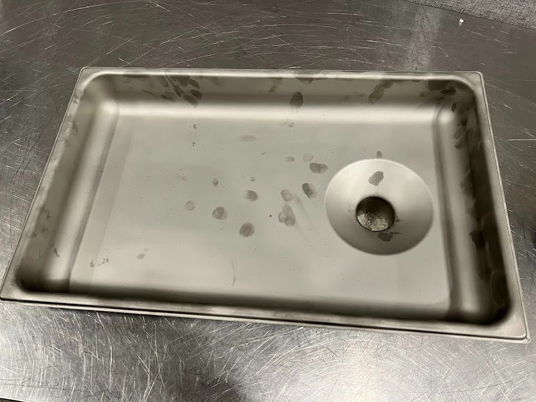 Hobart 12/22PN-SST Stainless Steel Rectangular Feed Pan