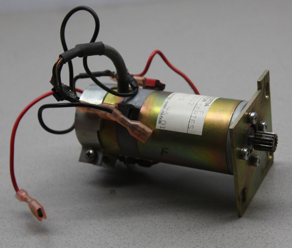 GERBER HS15 Plotter - Vinyl Feed Servo Motor Encoder w/ Pulley & Mount FB5M