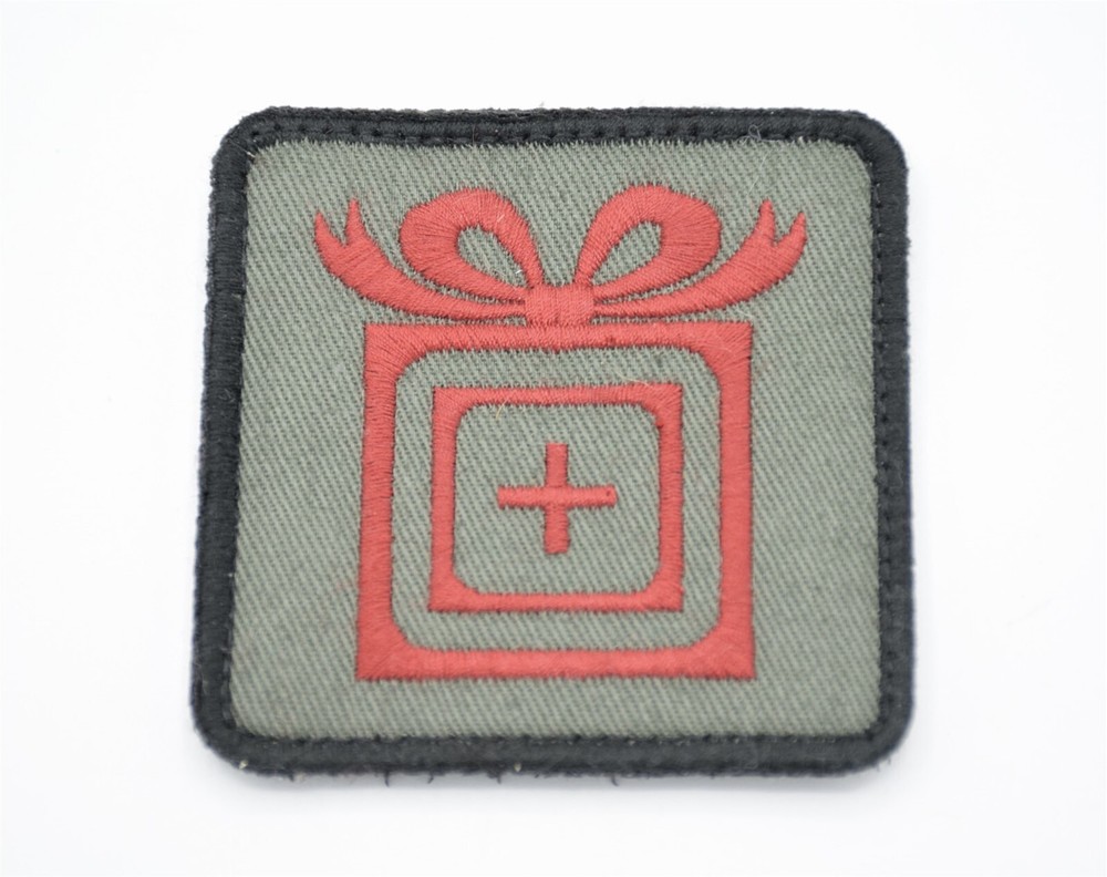 5.11 TACTICAL SCOPE GIFT BOX CHRISTMAS PRESENT LOGO PATCH HOOK/LOOP BACKING RARE