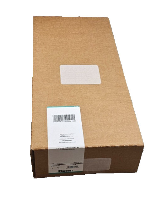 New Panduit Patchlink WMP1E Horizontal Cable Manager 19" Front & Rear 2RU