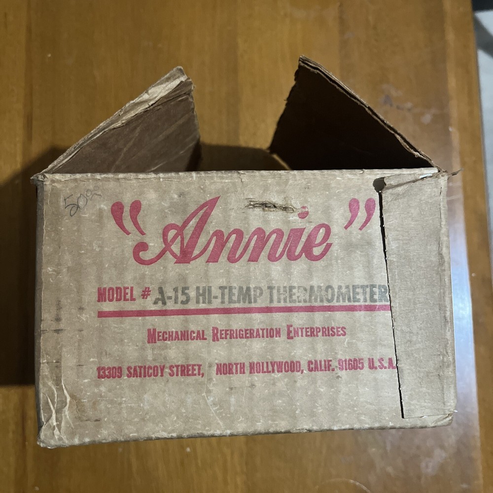 A-15 Annie Hi Temperature Thermometer Analyzer D1