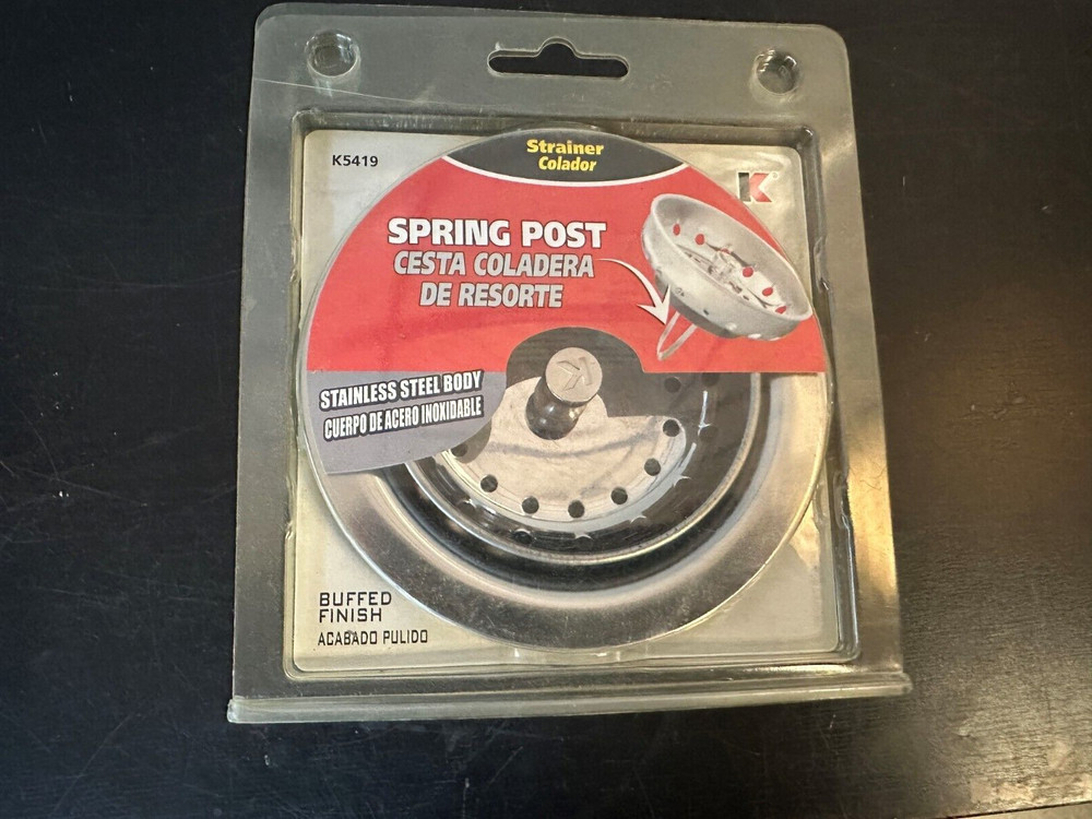 Spring Post Strainer Sink K5419