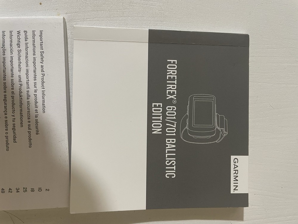 Garmin Foretrex 601 Ballistic Edition