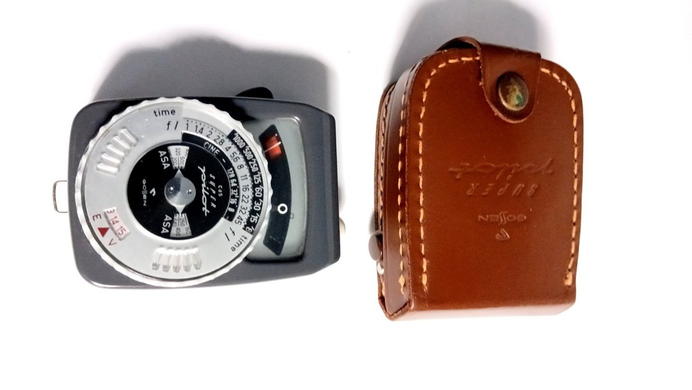 Gossen Super Pilot CdS Light Meter w/ Case Great Condition