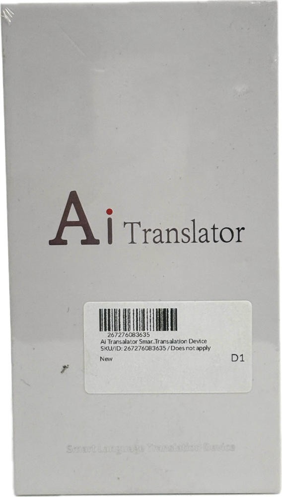 Ai Transalator Smart Language Transalation Device