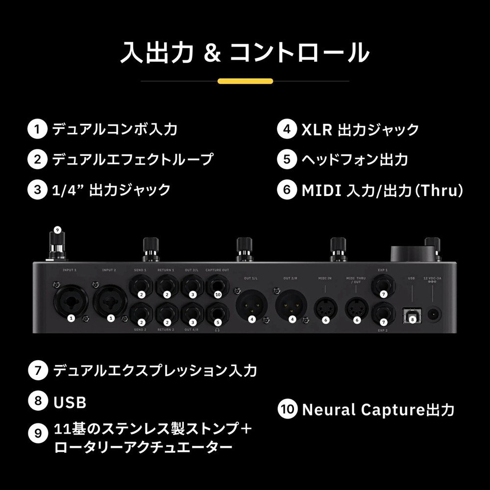 Neural DSP Quad Cortex 10-000 Amp Modeler Multi Effects Processor WiFi USB-C New