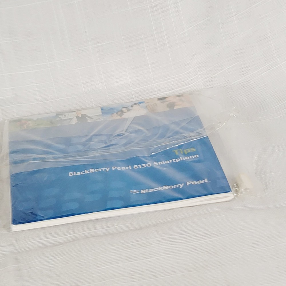 Blackberry Pearl 8130 User Tools Software Windows Computer PC CD-ROM 2006 Disc