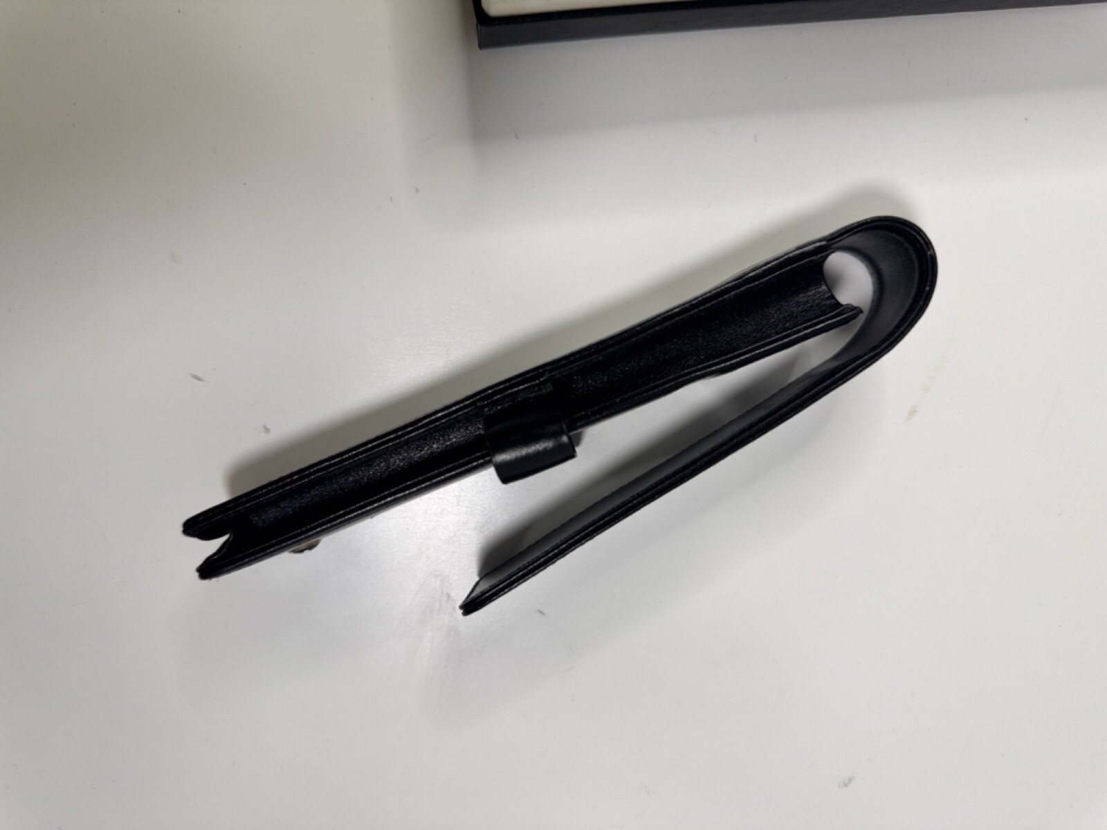 Montblanc Meisterstück Mechanical Pencil Gold Trim Leather Case & Box- Pre-Owned