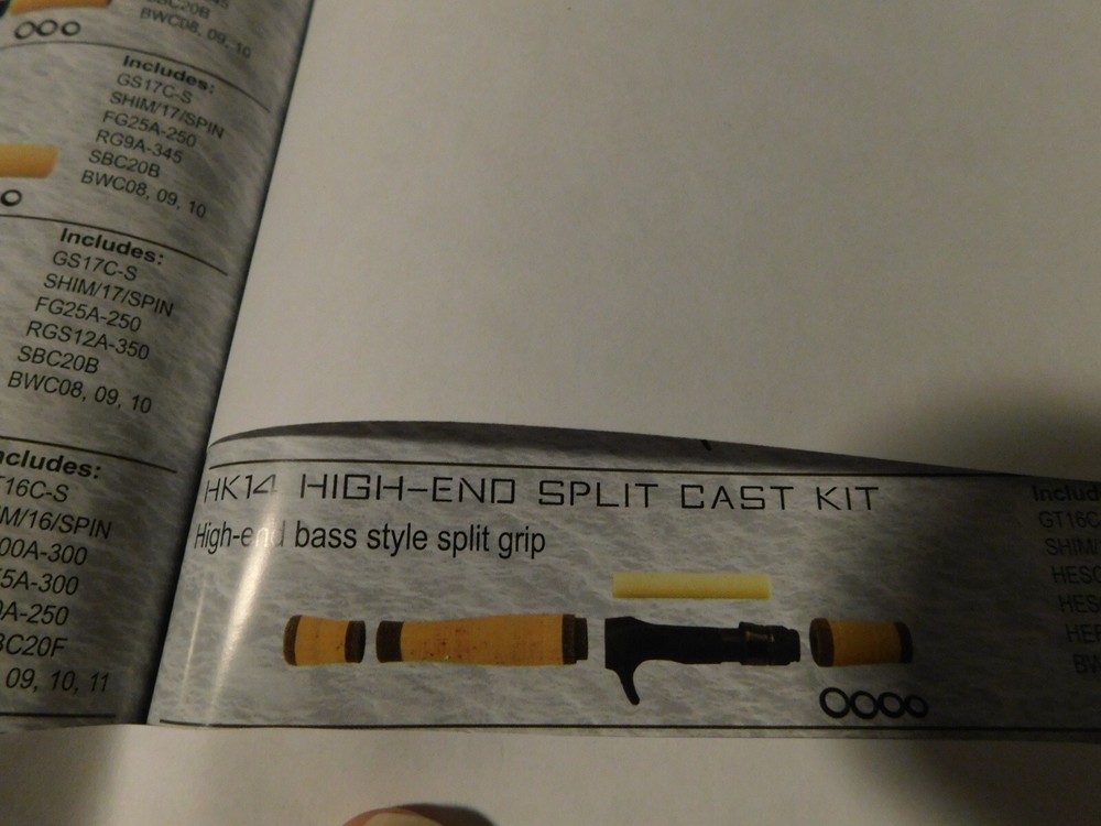 BATSON HK14 High-end Split casting handle kit for rod building