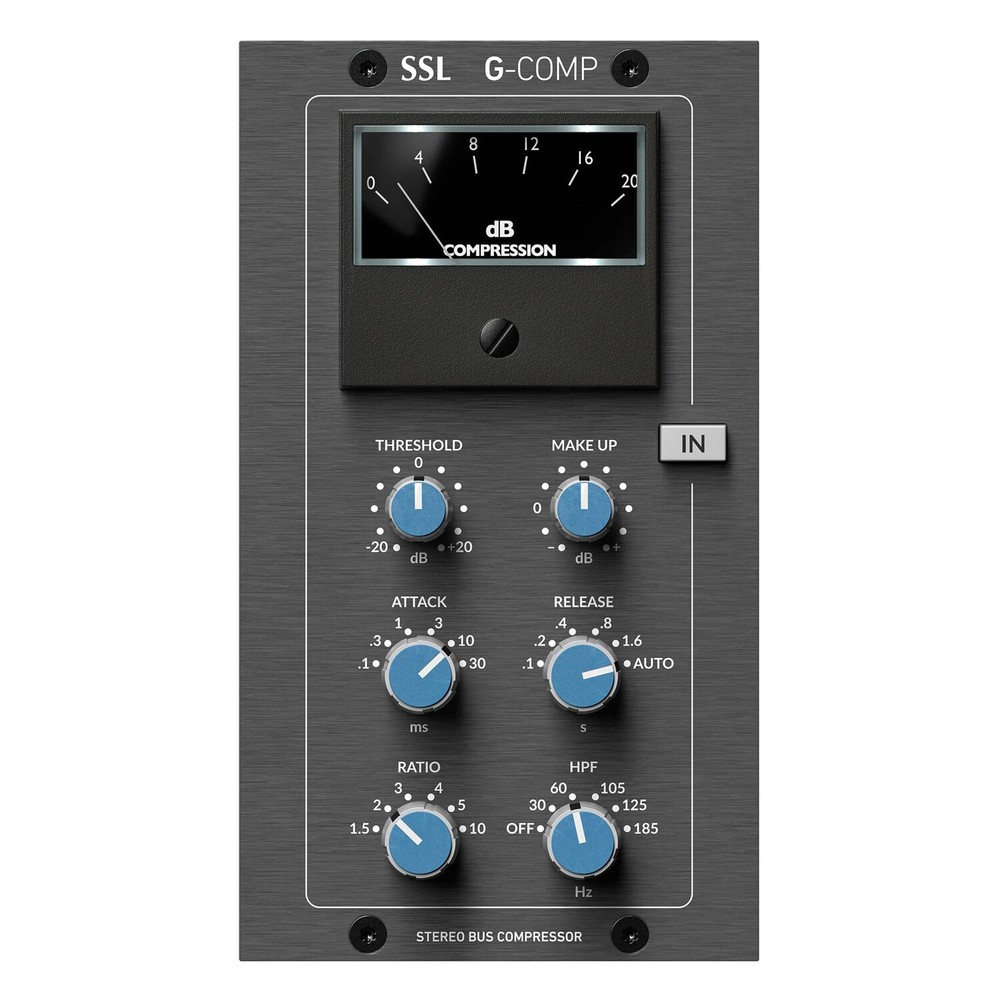 SSL G-Comp MK2 500 Series Single-Channel Stereo Bus Compressor Module