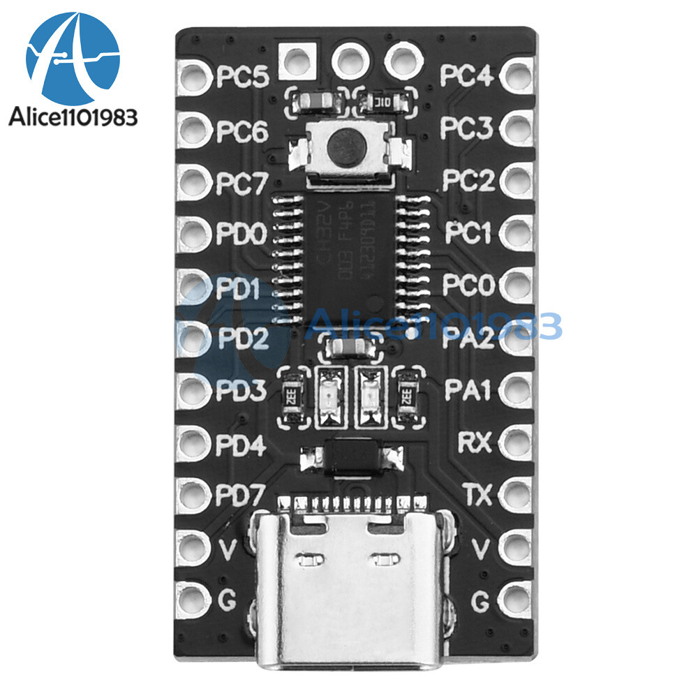 1-10PCS CH32V003F4P6 Core Development Board RISC-V Processor IIC SPI Type-C