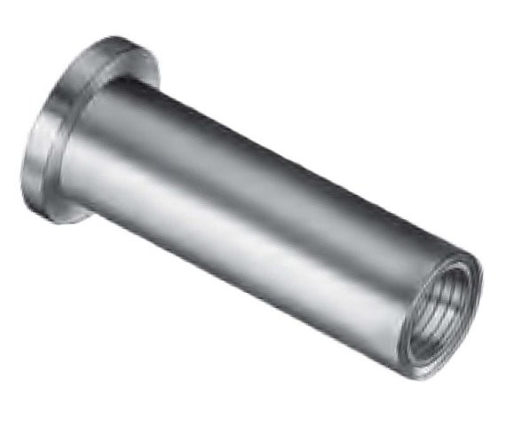 AVK Rivet Nut Threaded Insert RN #6-32 x 75 Cadmium Open End (50 Pieces)
