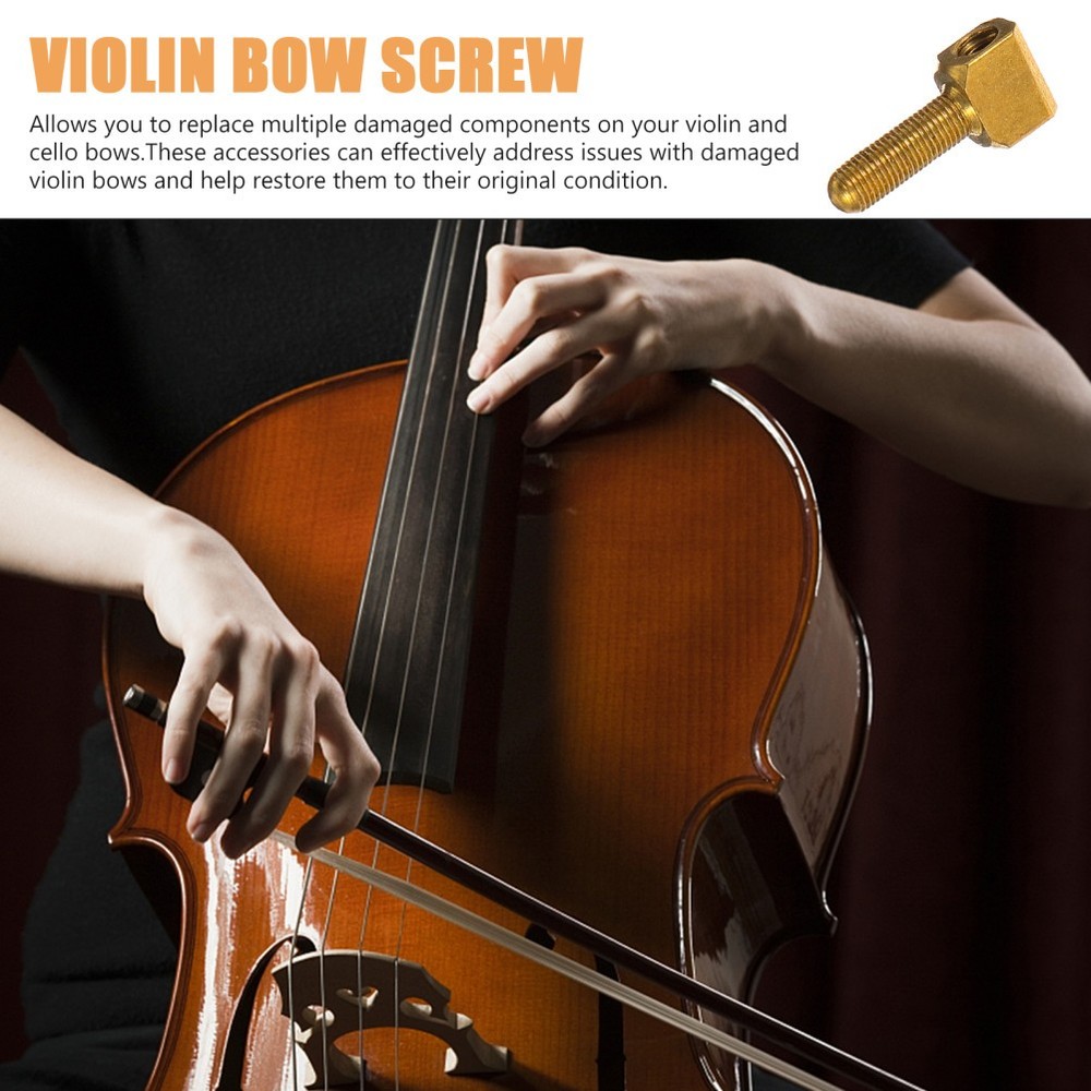 4 Pcs Bow Accessories Compound Violin Accessory Replacement Screw