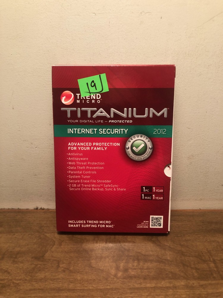 Trend Micro Titanium Internet Security 2012 for PC Mac
