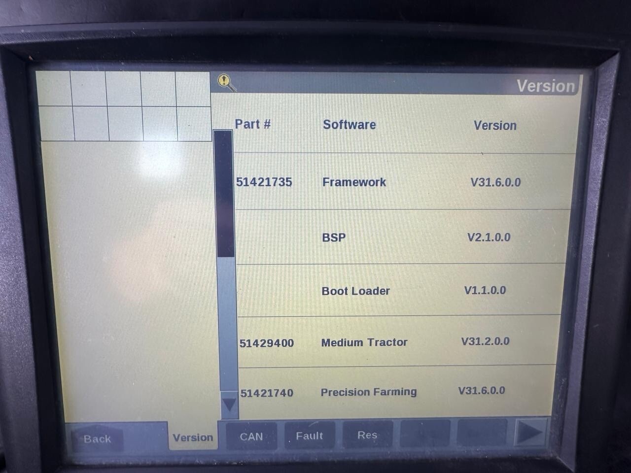 FRED II Case IH AFS PRO 700 color Display Inteliview IV