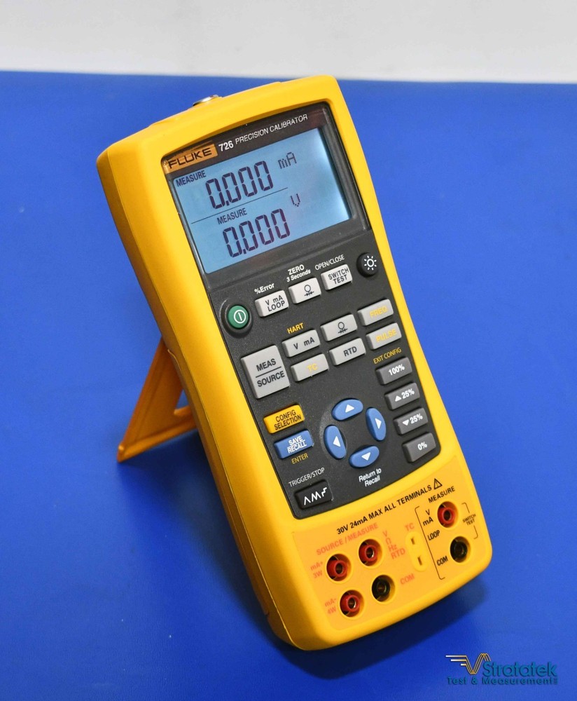 Fluke 726 Multifunction Process Precision Calibrator - NIST Calibrated with Data