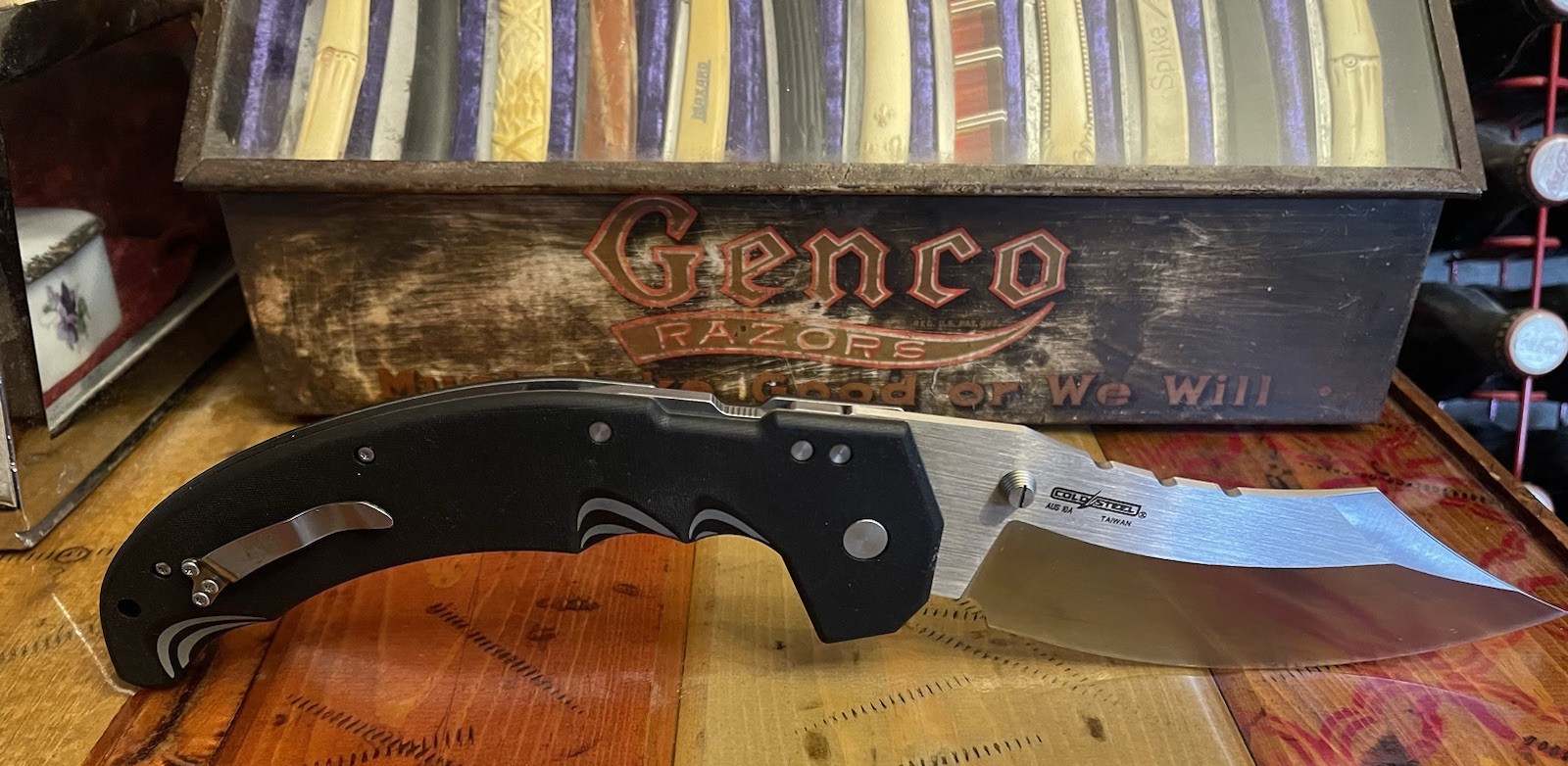 Cold Steel Mayhem Atlas Lock Cleaver Knife